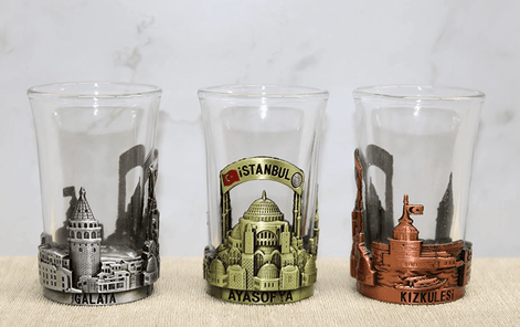 İstanbul Temalı Shot Bardak Alk4313