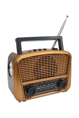 İtalyano Ka-801 El Fenerli Klasik Radyo