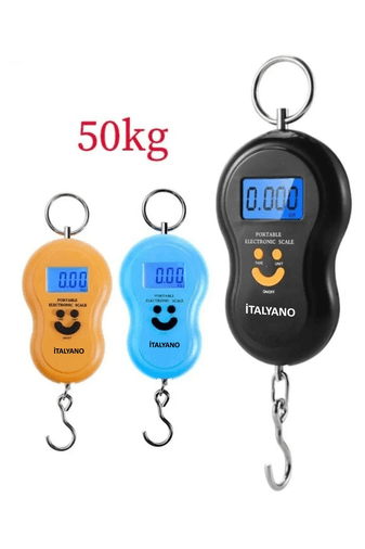 italyano1 İtalyano Elektronik Dijital El Kantarı 50 Kg Terazi Tartı 10 Gr Hassas