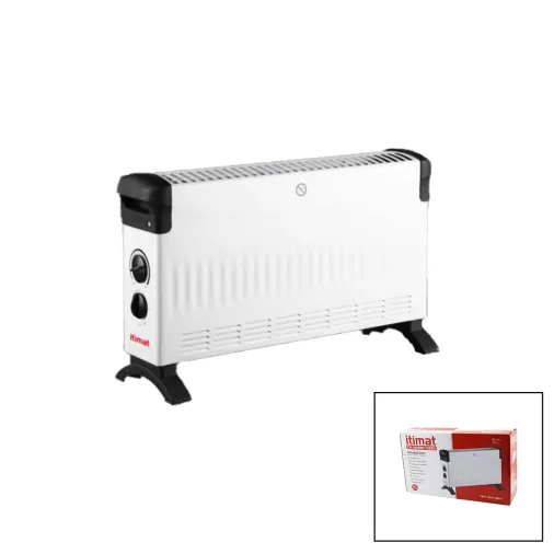 İTİMAT CH-2020UM KÜÇÜK BOY KONVEKTÖR ISITICI - SOBA ELEKTRİKLİ TURBO ISITMA 3-KADEME ISI AYARLI TERMOSTAT=750-1250-2000W (4745)