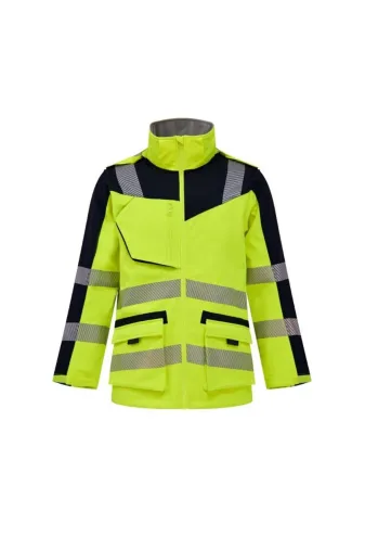 Izrasa NT80S Softshell Kırçıllı Reflektörlü Parka İş Montu Sarı