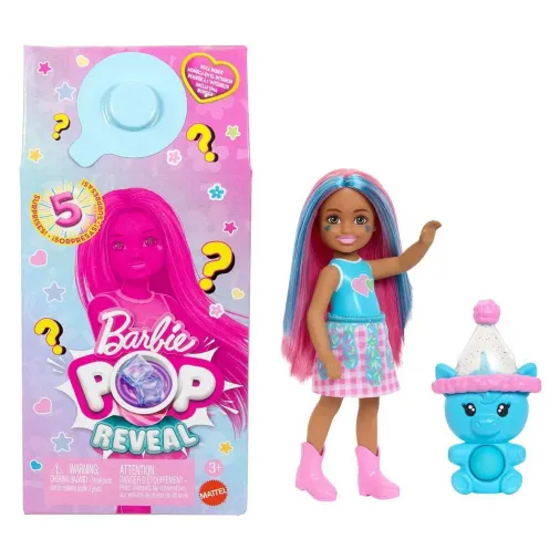 JCN89 Barbie Chelsea POP Reveal Milkshake Serisi