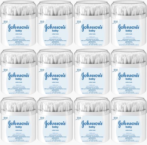 Johnsons Baby Kulak Temizleme Çubuğu 100 Adet (12 Li Set)