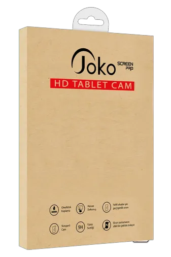Joko Samsung Galaxy X610 Tab S9 FE Plus 12.4 HD Tablet Cam Ekran Koruyucu - Şeffaf