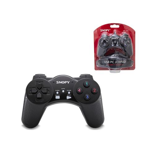 just cheap store 120745460 Joypad - Gamepad Siyah Oyun Kolu Usb Kablo 13 Düğme - 8 Yön Tetikleyici 1.5Mt Kablo 4741