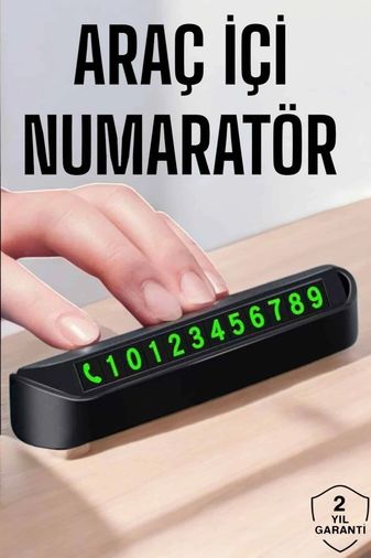 just cheap store 25DYMUCZNUMARATÖRR2 Numaralık Araç İçi Araba Araç Park Numaratör Telefon Numarası Yazma 1 Adet 57515390