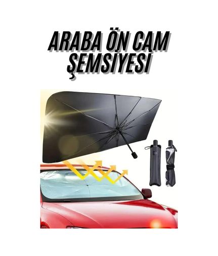 just cheap store 25DYMUCZOTOŞEMSİYE1 Ön Cam Güneşlik Şemsiye Tüm Araçlar İçin Araba Katlanabilir Güneşlik 1 Adet 83651415