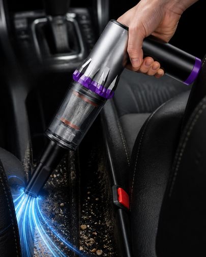 just cheap store 25DYMUCZZZ22000PASÜPÜRGE 22.000 Pa Araç Süpürgesi Yüksek Emiş Güçlü Şarjlı 9000 Mah Kablosuz Oto Süpürge 1