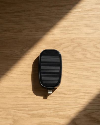 just cheap store 25DYMUCZZZ302İOSGÜNEŞENERJİLİPOWERBANK-10 Güneş Enerjili Mini Powerbank 1200Mah Ultra İnce Taşınabilir Antrasit Melanj
