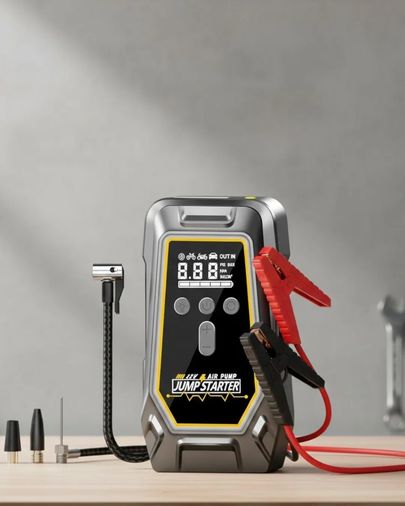 just cheap store 25DYMUCZZZLFK5 Akü Takviye Lastik Şişirme Ve Powerbank Özellikli Çok Fonksiyonlu Cihaz 1 Adet