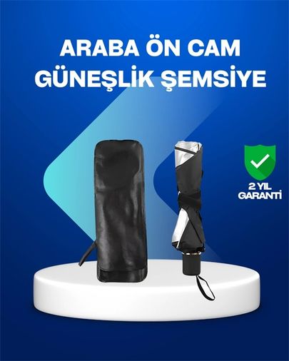 just cheap store 25DYMUCZZZOTOSEMSİYE-1 Yüksek Kaliteli Cam Elyaf İskeletli Araba Şemsiyesi Tüm Araçlara Uygun 1 Adet