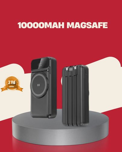 just cheap store 25DYMUCZZZPW10PLUS-2 Kablosuz 15W Şarj Destekli 10000 Mah Taşınabilir Powerbank Hızlı Şarj Özellikli Antrasit Melanj
