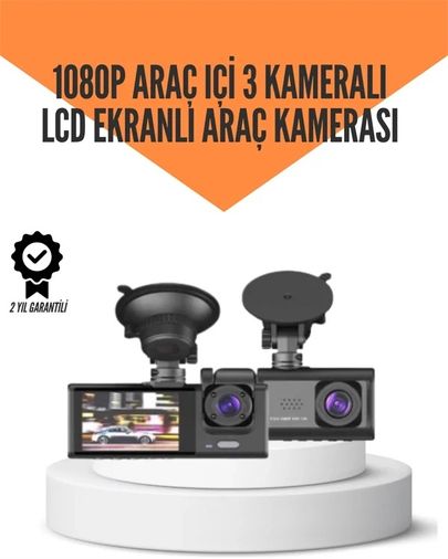 just cheap store 25DYMUCZZZTA01ARAÇKAMERA-1 Ta-01 Lcd Ekranlı Gece Görüşlü Araç Kamerası 1
