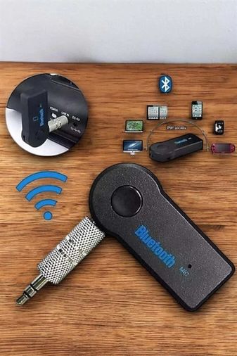 just cheap store 25DYMUUCZAUXKİT3 Tüm Araçlara Uyumlu Aux Car Bluetooth Kablosuz Araç Bağlantı Kiti 1