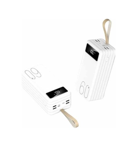 just cheap store 25DYMUUCZZZ60000MAHPOWERBANKKKKK1 Powerbank 60.000 Mah Taşınabilir Şarj Hızlı El Fenerli Dijital Göstergeli Antrasit Melanj