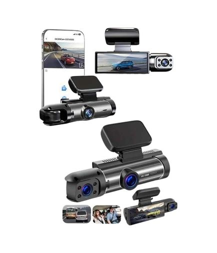 just cheap store 25DYMUUCZZZBLACKBOXARAÇKAMERASIIIII4 Sürüş Kamerası Video Kaydedici Hareket Algılama Gece Görüşlü 1