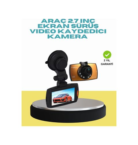 just cheap store 25DYMXUCZZZCAMCORDERARAÇKAMERA-2 Araç İçi Güvenlik Kamerası Hareket Algılamalı Hd Dvr 1