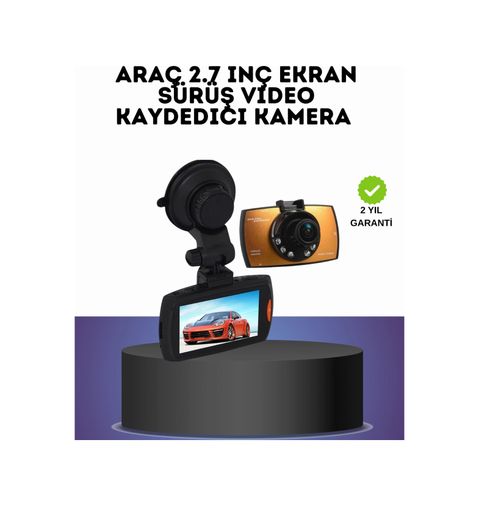 just cheap store 25DYMXUCZZZCAMCORDERARAÇKAMERA-3 Hd Araç Kamerası 2.7 İnç Ekran G Sensor Destekli 1