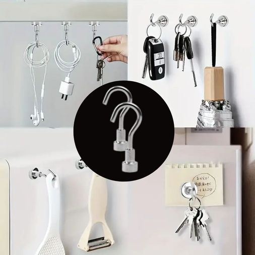 just cheap store 474189AT20YT0020K Güçlü Manyetik Mutfak,banyolar İçin Çok Amaçlı 2&amp Apos Li Magnet Askı 4741 Altın - Krom