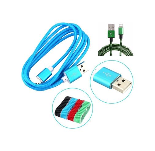 just cheap store 474189C08YT4466 Apple Uyumlu 1 5 Metrelik Örgü Şeklinde Iphone Ipad Data Şarj Kablosu 4741