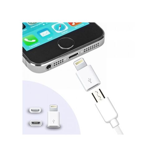 just cheap store 474189G44YT1619 Apple Uyumlu Iphone / Ipad Micro Usb Dönüştürücü Adaptör Otg Aparat 4741