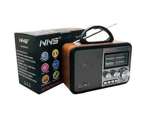 just cheap store 474189GTA17204 Nns Ns-8897 Orta Boy Retro, Nostaljik, Ahşap Tasarım Radyo 4741
