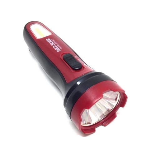 just cheap store 55MT8-HT-HIS-1412 Gold Sılver Gs-4511 1 Watt+1 Watt Cob Led'li Şarjlı El Feneri Açık Lacivert