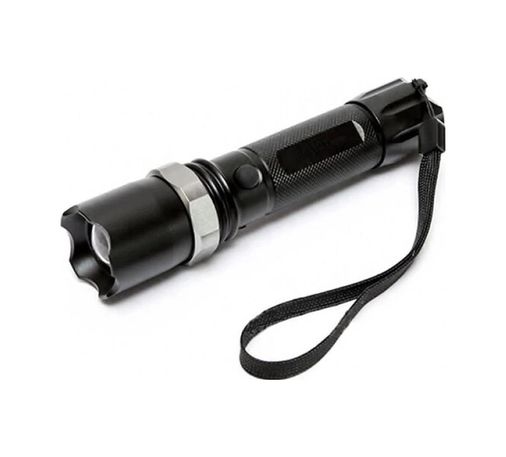 just cheap store 55MT8-HT-HIS-1729 Km-110 Profesyonel Şarjlı El Feneri Ledli+Flashlight+Zoom Özellikli Atlı 6 Parça Full Set Açık Lacivert