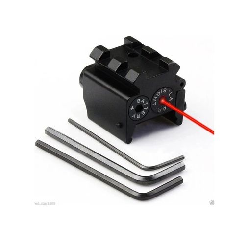 just cheap store mbyuTDU-1087 Avcılık, Tabanca İçin 20Mm Ray, Kırmızı Noktalı Lazer L2030 Açık Sarı