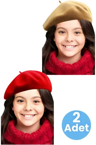 Kız Çocuk Fransız 2'li Ressam Bere