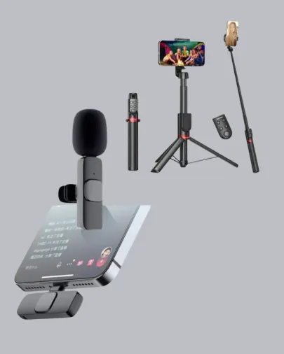 K11 Yaka Mikrofonu Ve Tripod Seti İle Profesyonel Çekimler