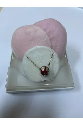 Kalp Pembe Kolye Kutusu