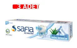 [Kampanya] Safia Diş Macunu Yeşil Çay + Himalaya Tuzu 100 Ml (3 Adet)