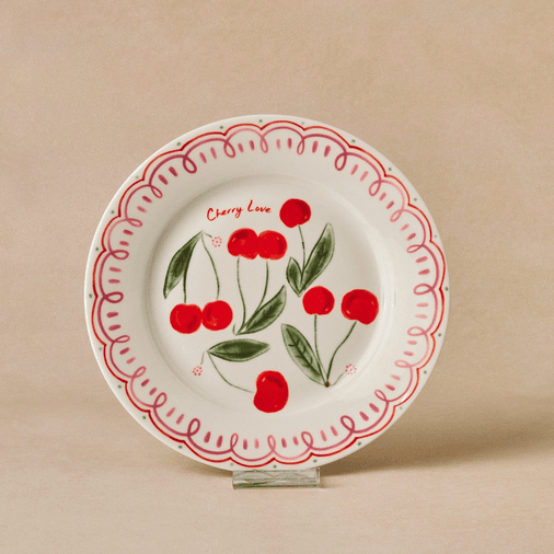 Karaca fhjgghnjh Cherry Time Pasta Tabağı 20 Cm