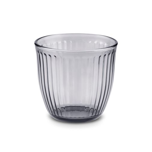 Karaca GHIFIOFJF Gordes 6'lı Cam Su Bardağı 290 Ml Antrasit