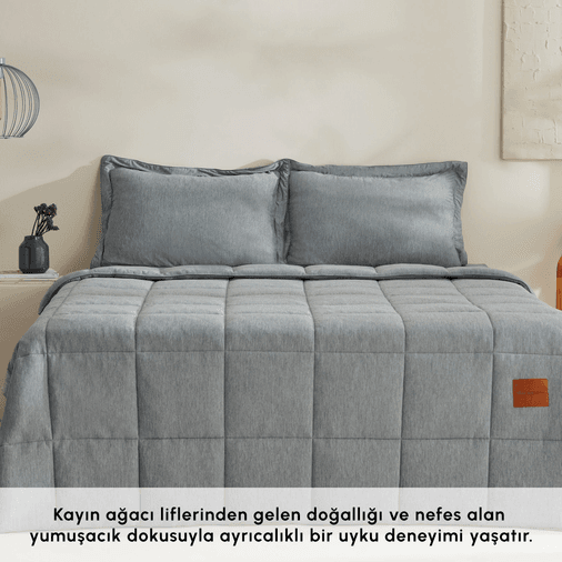 Karaca gjkkjgkkgkg Benji Çift Kişilik Modal Comfort Set İndigo