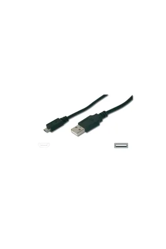 Karahanlı Butik KBLSDMRKSZ-MB-5 1 Metre Siyah Kablo - Micro Usb To Usb