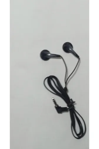Karahanlı Butik KUKLKKBLPWRWY-AUX-1 Mikrofonsuz Aux Jacklı Siyah Kulaklık 1 Metre