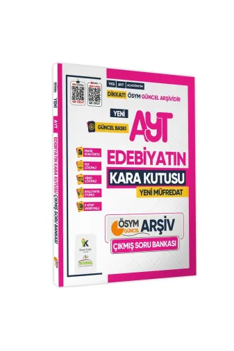 Karakutu Yayınları AYTEDEBIYAT4050 2025 Yks-Ayt Edebiyatın Kara Kutusu Ösym Çıkmış Soru Havuzu Bankası Konu Özetli Dijital Çözümlü