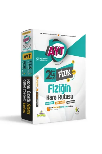 Karakutu Yayınları AYTFIZIK2LISET4046 Yks Ayt Fiziğin Kara Kutusu 2Li Set Konu Özetli Dijital Çözümlü Ösym Soru Bankası Paket Set