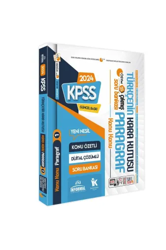Karakutu Yayınları KPSSPRGRF1knkn4048 Kpss Türkçenin Kara Kutusu Konu Konu Paragraf 1 Konu Özetli Dijital Çözümlü Çıkmış Soru Bankası
