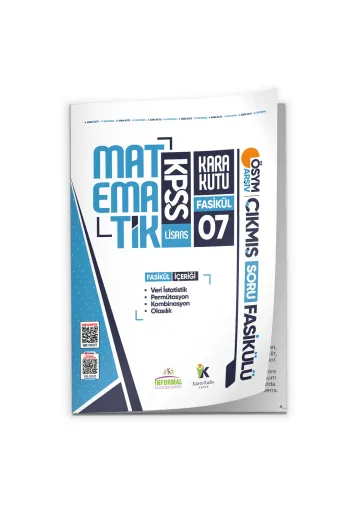 Karakutu Yayınları TYC821ae664dfa72a296fcd3 2026 Kpss Matematik Kara Kutu 7.fasikül Ösym Çıkmış Soru Bankası Permutasyon-Olasilik Modüler Set