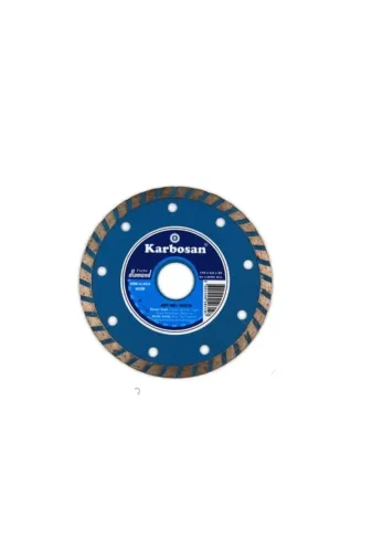 KARBOSAN GRP-22 01 Turbo Elmas Kesici Kuru Ve Sulu Kesim 115 X 2.0 X 22 Cm