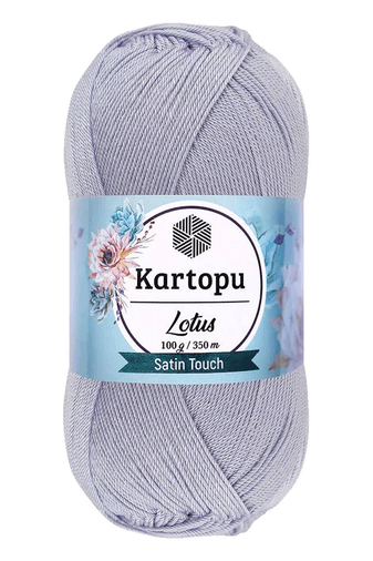 Kartopu RT-LE3Z6PT505 1 Adet Lotus Bikini Büstiyer Bluz Örgü İpi  K714 Gri