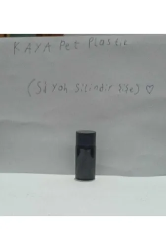 Kayapet KAYAPET66 Siyah Boş Şişe, Şampuan Saç Kremi Duş Jeli Şişesi, Kuaför Şişesi, Kolonya Kozmetik 50 Adet