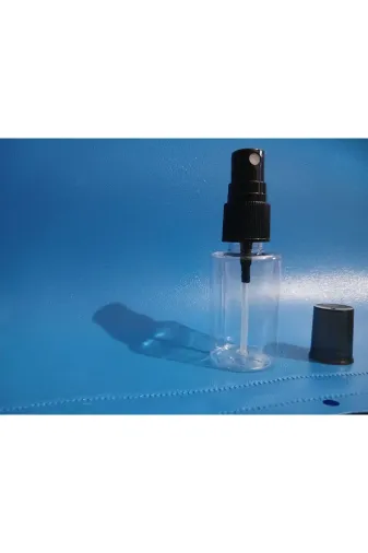 Kayapet TYBE2CB88Z1D5XD968 500 Adet Boş Sprey Kapaklı Kolonya,dezenfekten,parfüm Siyah Kapaklı 30 Ml