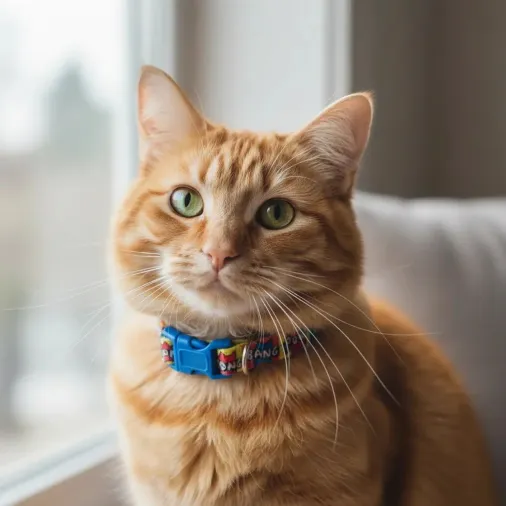 Kedi Boyun Tasması Action Desenli Standart