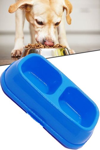 Kedi - Köpek Ve Su Kabı 2 Bölmeli Büyük Boy