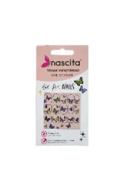 Kelebek Desenli Tırnak Stickerı - 29