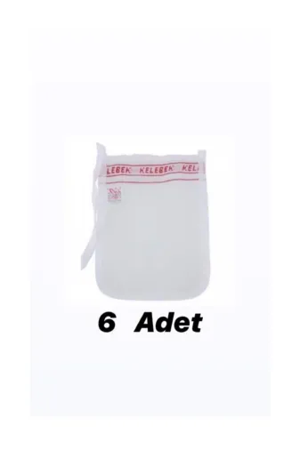 Kelebek Kese 125499332112 Kelebek Kalın Kese 6Li Sert Hamam Kese Gelin Kesesi